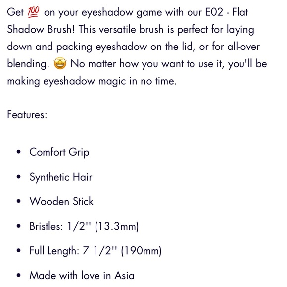 Game Beauty `Eyes On Me’ | 4 Essential Eyeshadow Brush Set Purple New - Picture 7 of 13